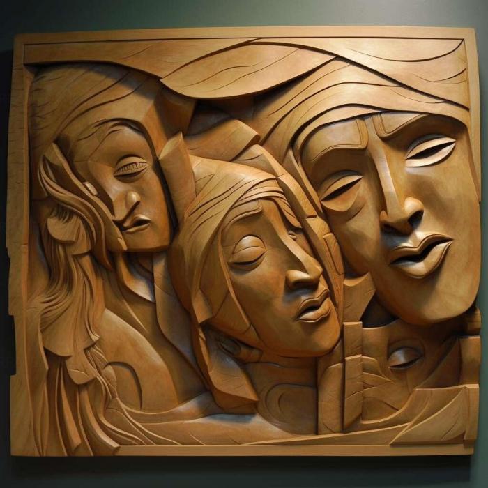 نموذج ثلاثي الأبعاد لآلة CNC 3D Art 